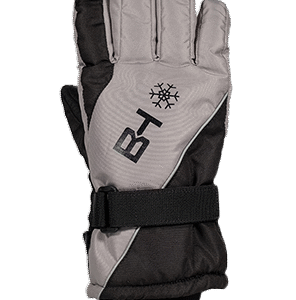Black & Grey Ski Glove