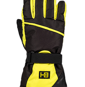 Black & Green Ski Glove